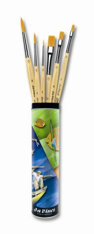 Set pennelli con scatola - di,