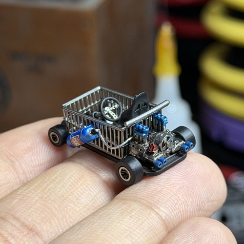 Diorama carrello spesa go - 1/64,