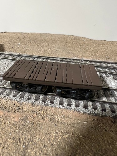 Logging flat car - ho,