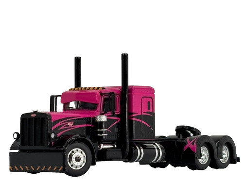 Dcp rosa nero peterbilt - 1/64,